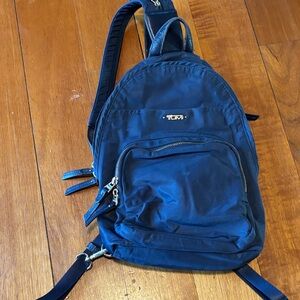 TUMI Men's Dark Blue Backpack